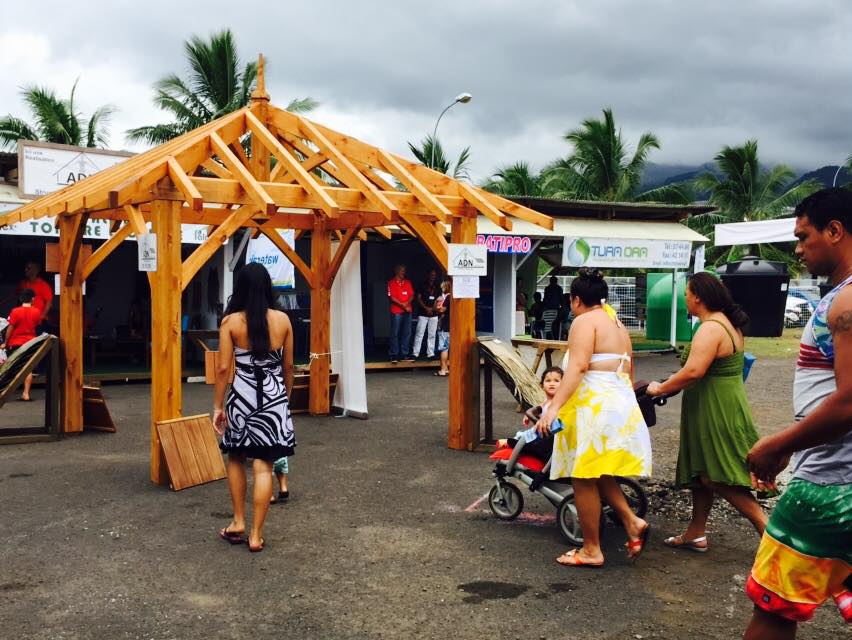 La foire sera ouverte du 11 au 14 octobre. Crédit DB Tahiti.