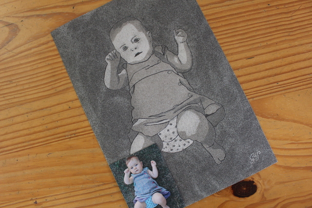 Grain de sable : des tableaux de sable sur-mesure