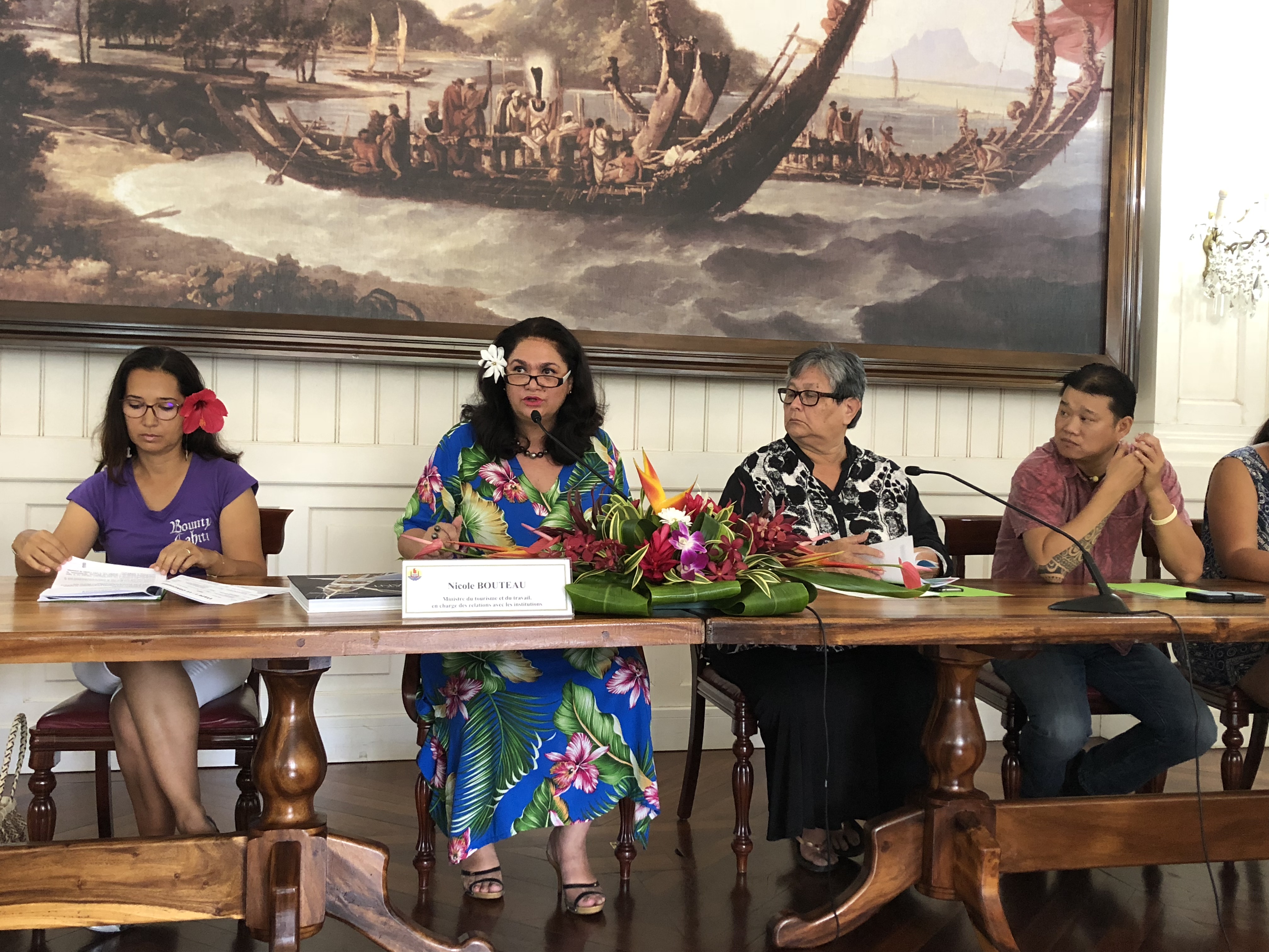 "Les trophée du tourisme  sont des symboles de reconnaissance des professionnels de l'industrie touristique. Un gage de la qualité et du professionnalisme pour notre population et les visiteurs", a insisté Nicole Bouteau, ministre du Tourisme.