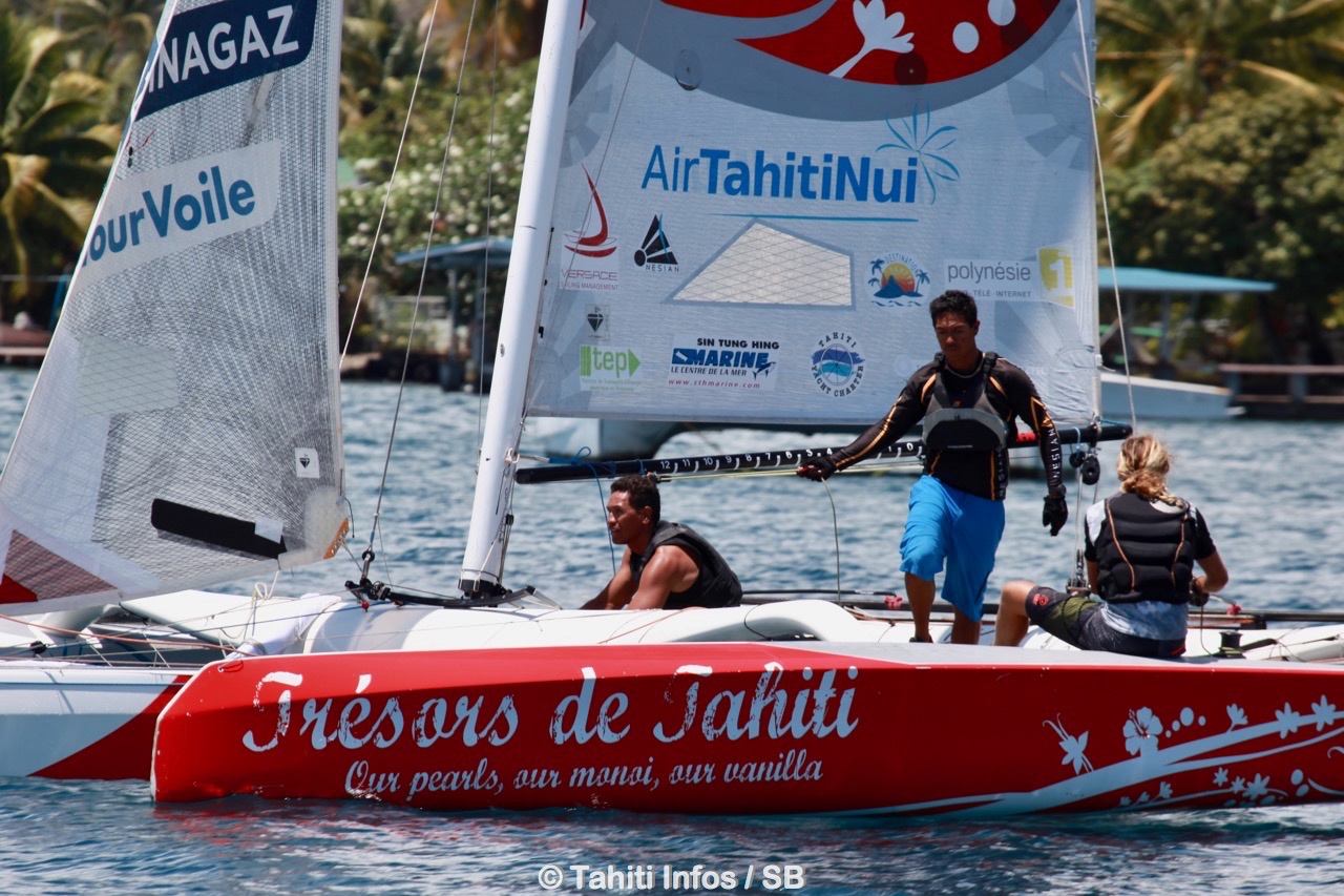 Manutea Mahai  donne un coup de main aux espoirs