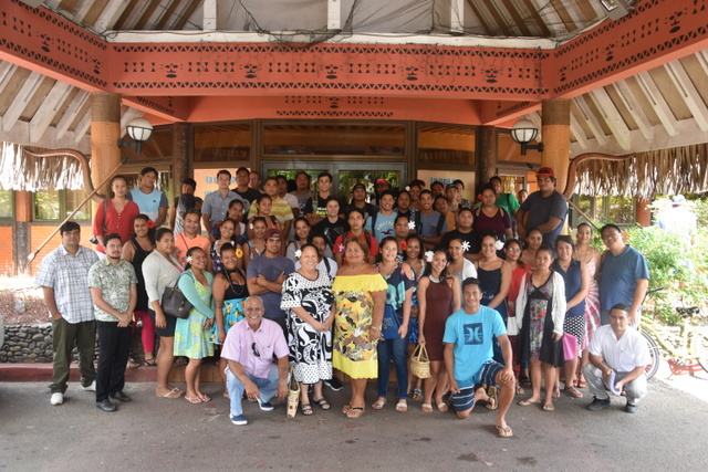 Les engagés du service civique de l'édition 2017-2018.