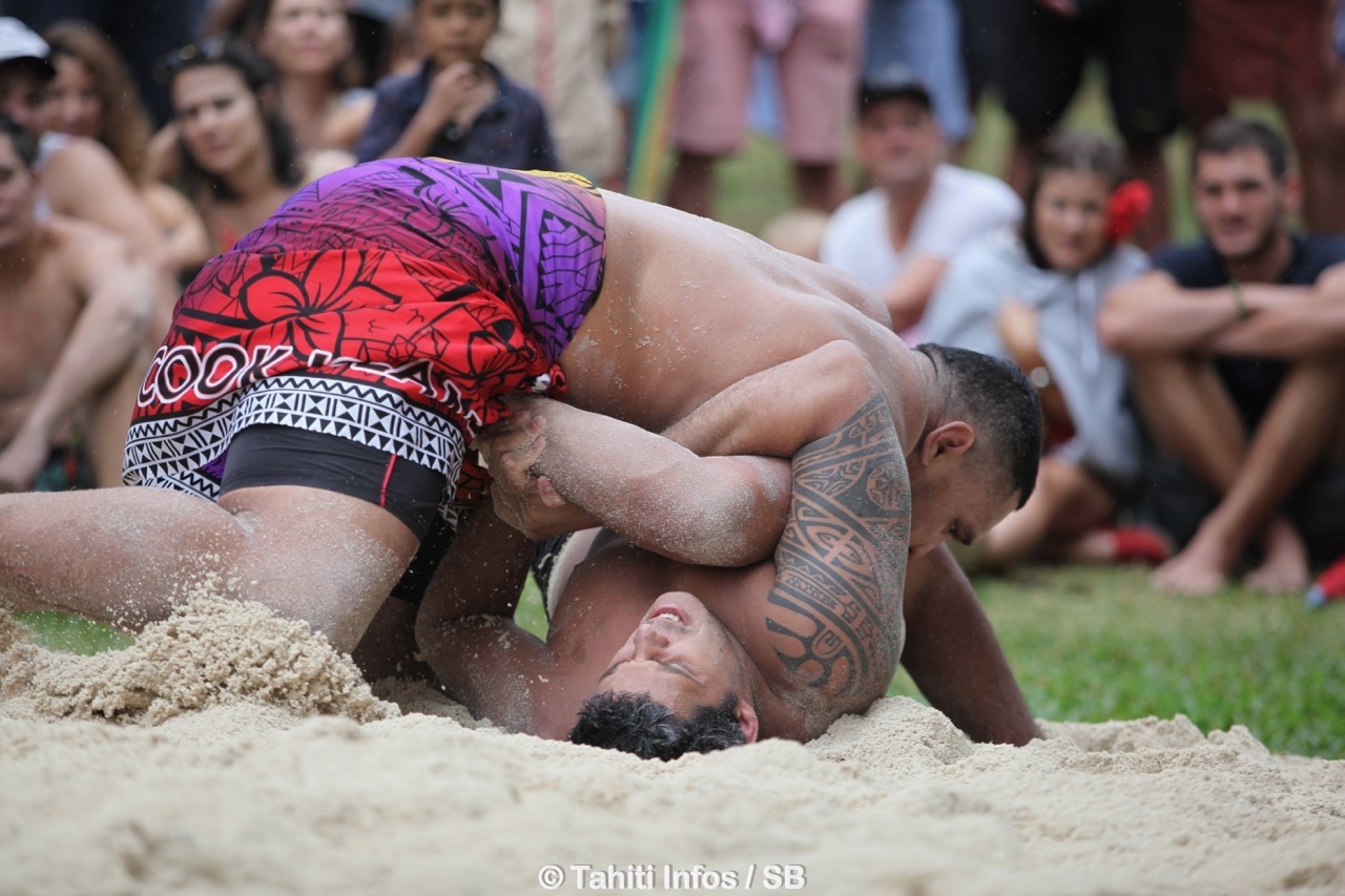 Anapa lors de son combat contre Loïc Tautu