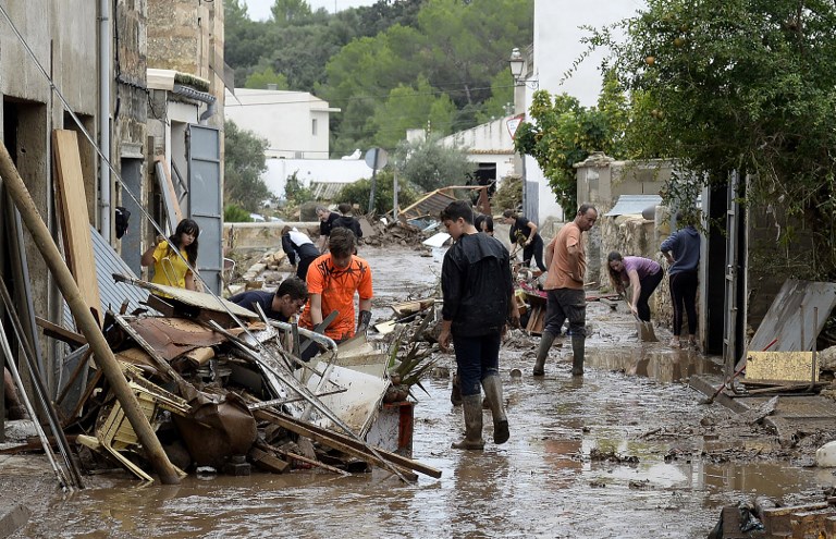 Trois personnes encore disparues à Majorque après les inondations meurtrières