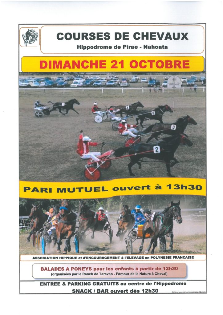 Dix chevaux au départ de la course de trot