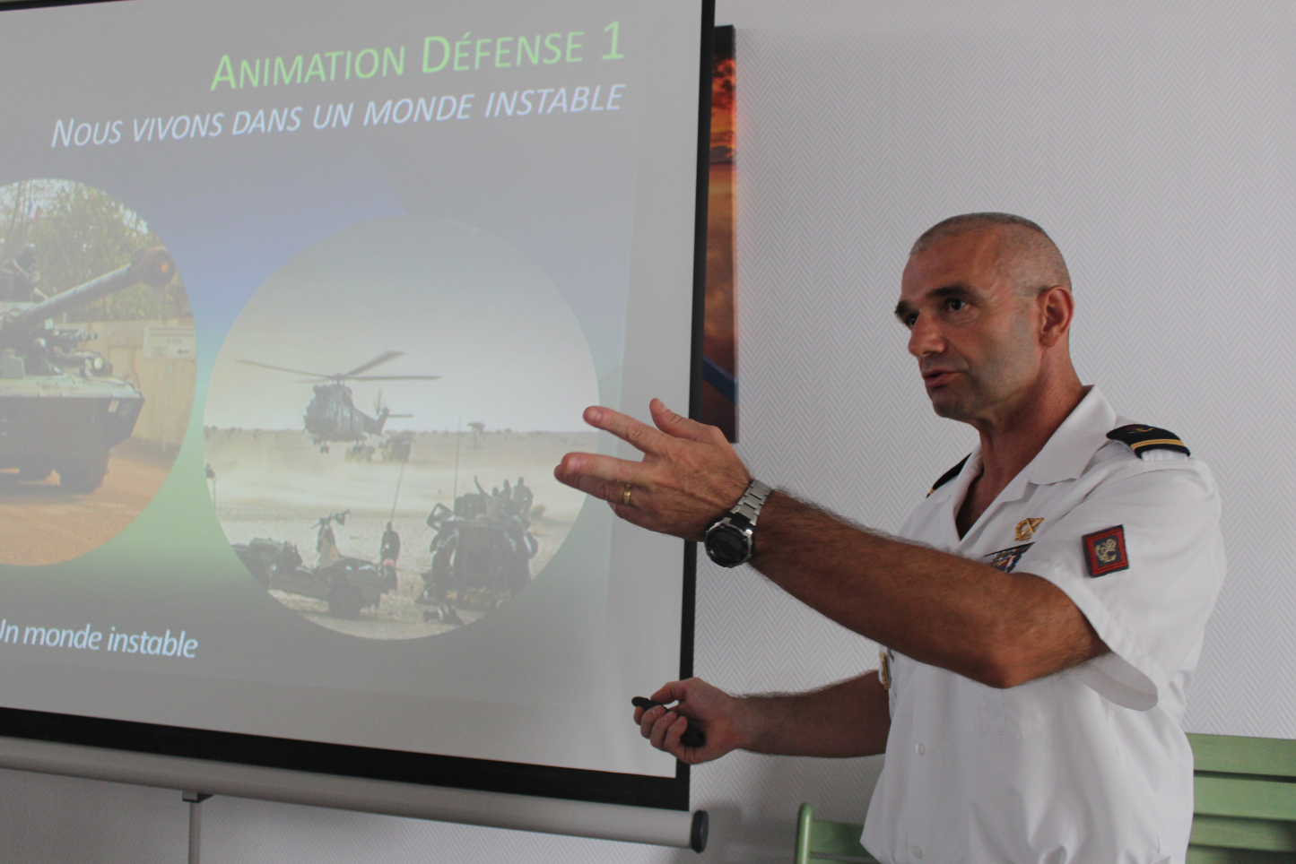 Les réservistes de la Marine à l'honneur lors de la journée Défense et citoyenneté