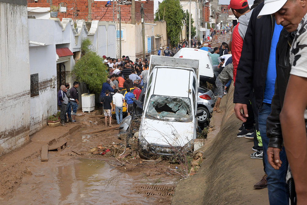 Au moins cinq morts dans de nouvelles intempéries en Tunisie
