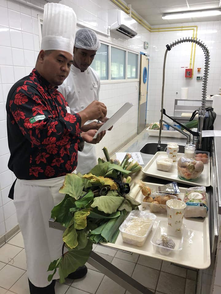 Le chef Puarani Vahaputona : "J'étais ému, j'ai tout de suite pensé à la Polynésie et à ma famille"