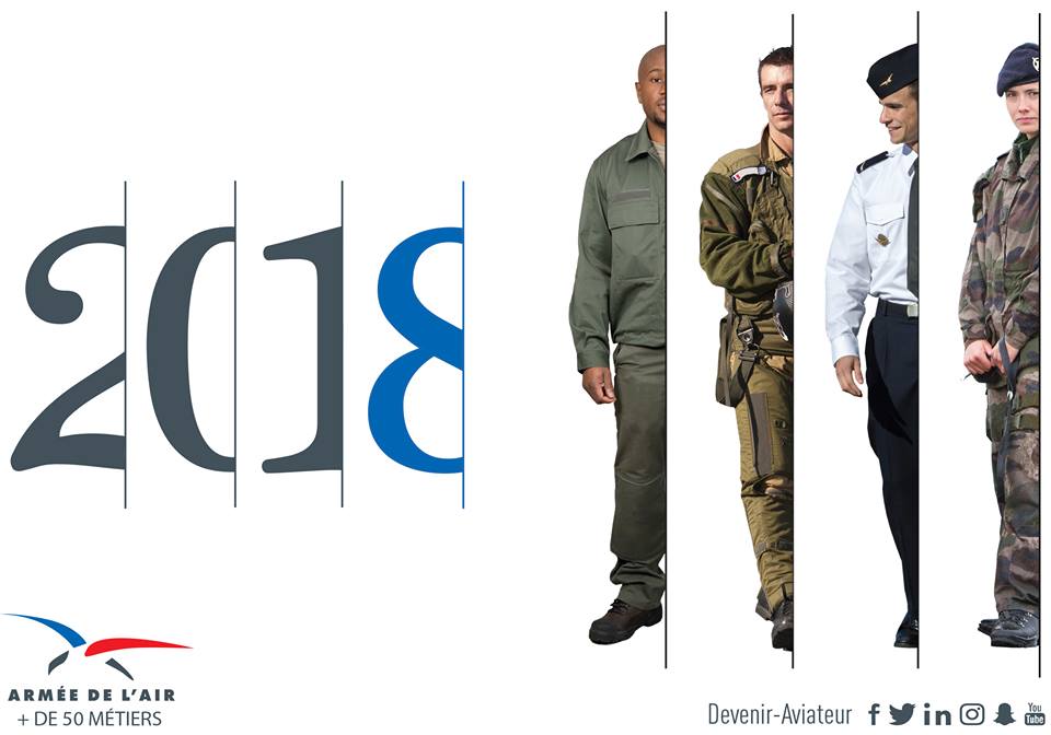 L’armée de l’air recrute "plus de 3 000 postes par an jusqu’en 2020"