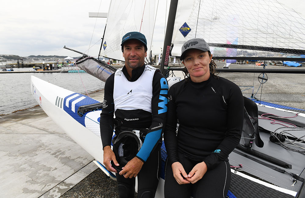 Voile/Sail GP: Marie Riou et Billy Besson à la tête des Bleus pour un circuit F1 des mers