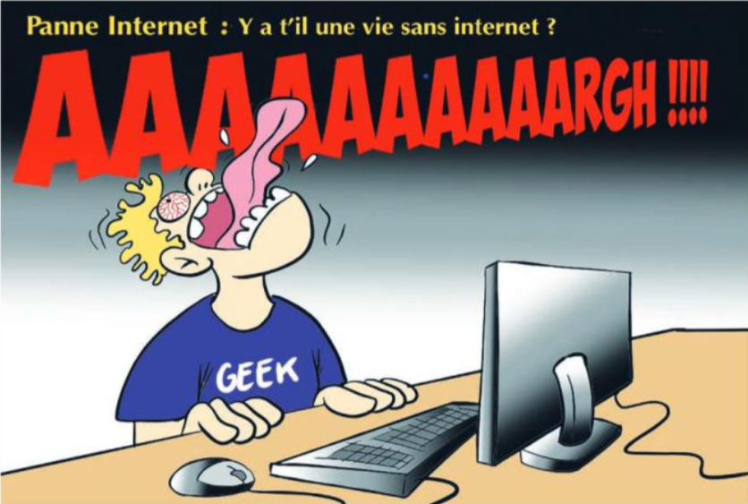 " Panne Internet " vu par Munoz