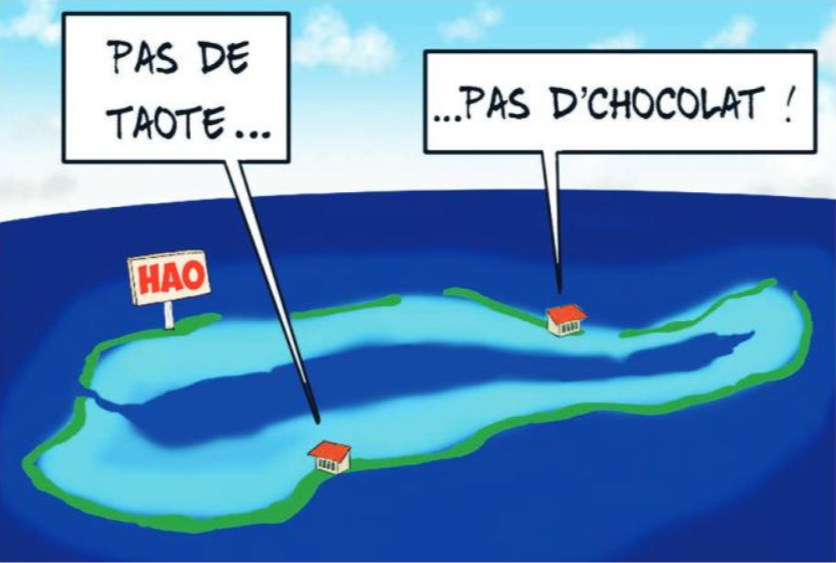 " Pas de Taote à Hao " par Munoz