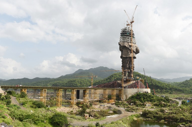 Inde: fronde locale avant l'inauguration de la plus haute statue du monde