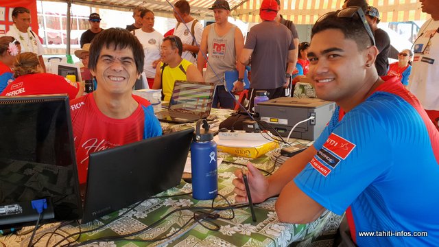 Pour la bonne tenue de cet événement, les informaticiens se démènent.