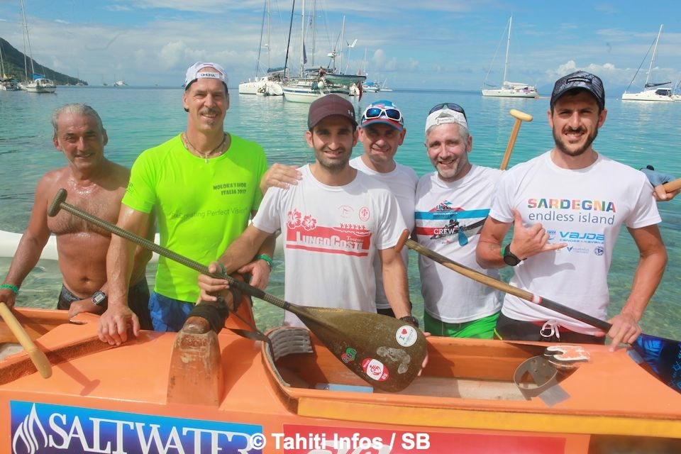 Le team Brancaleone d'Italie