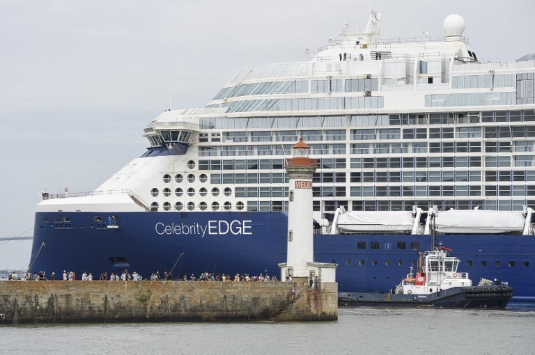 Le gigantesque paquebot Celebrity Edge livré à l'armateur américain Royal Caribbean