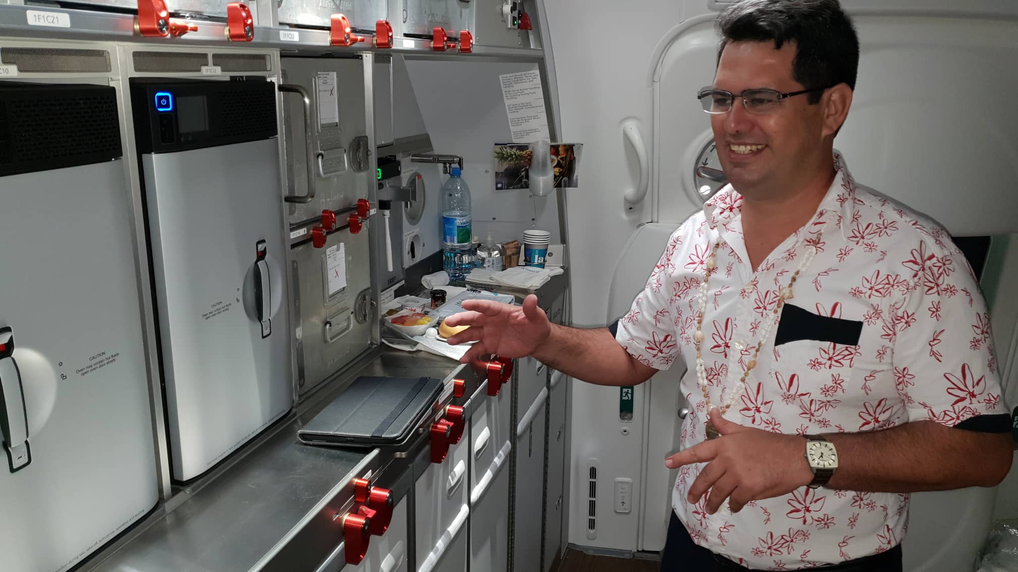 Premier vol commercial du Dreamliner d'Air Tahiti Nui