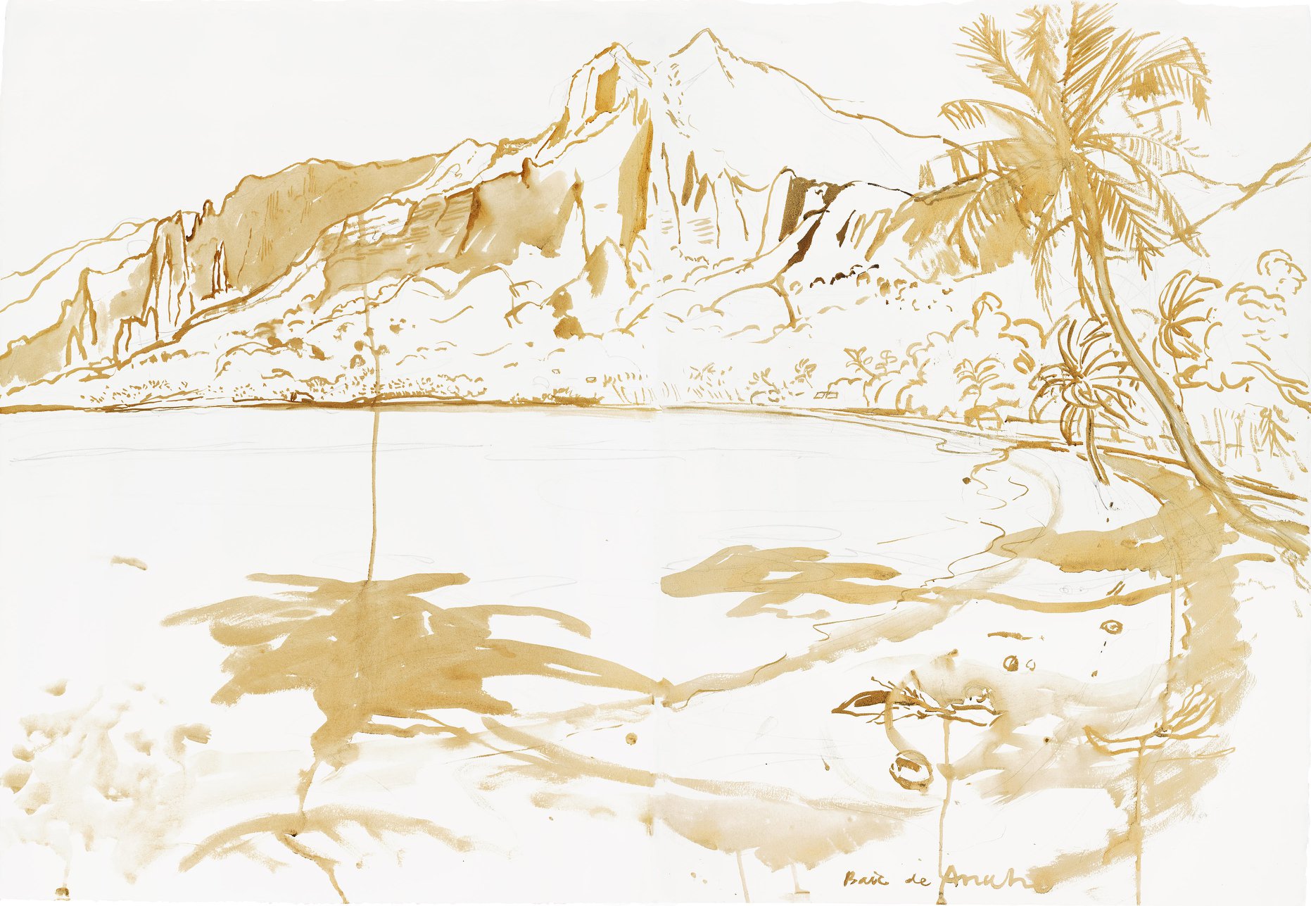 Au Quai Branly, Titouan Lamazou présente la maquette de son bateau-atelier