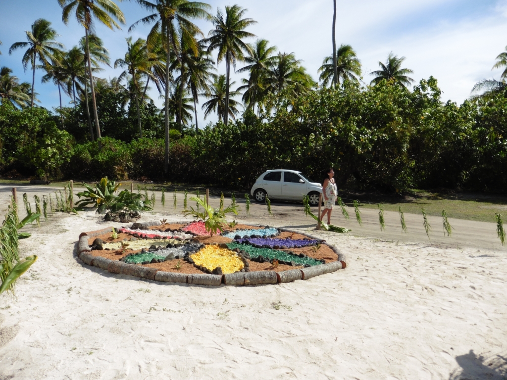 À Parea, on retrouve une décoration très colorée.