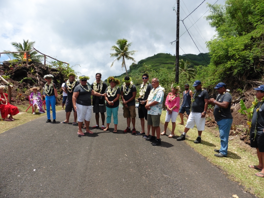 Les membres du jury se sont rendus à Huahine en début de semaine.