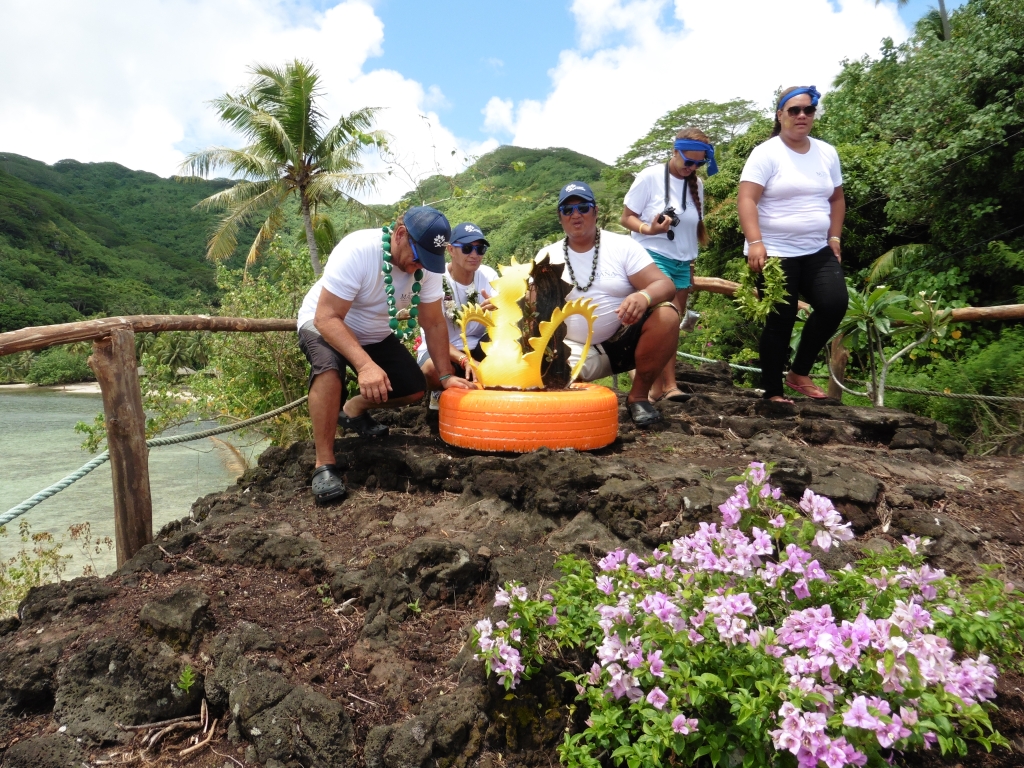 Les participants de Haapu.