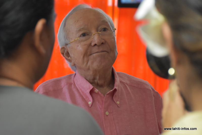 ​Souveraineté : Flosse souhaite se "mettre d’accord" avec le Tavini