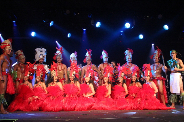 La troupe de Tahiti Hura a présenté également son spectacle sur "Ra'i et Atea" au public hawaiien.