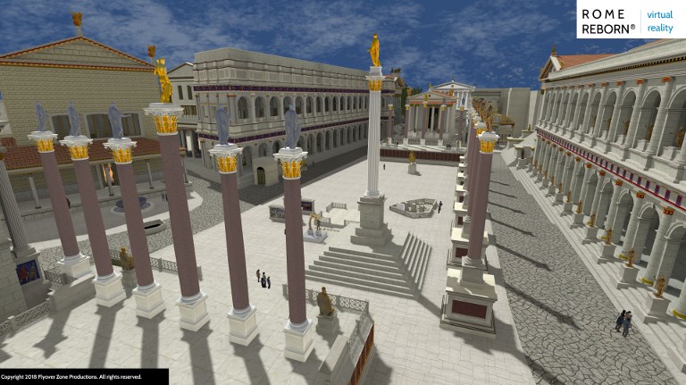 Un projet fait renaître les splendeurs de la Rome antique en réalité virtuelle