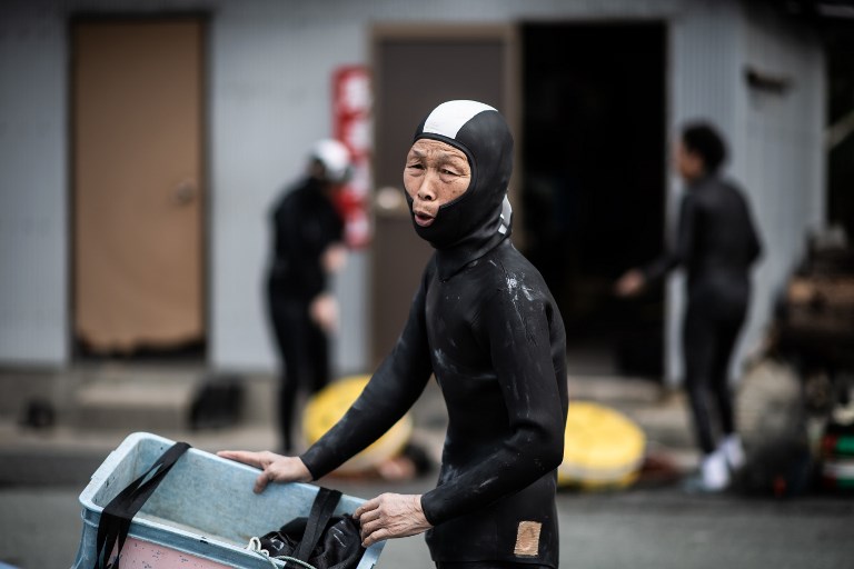 Au Japon, les dernières "femmes de la mer"