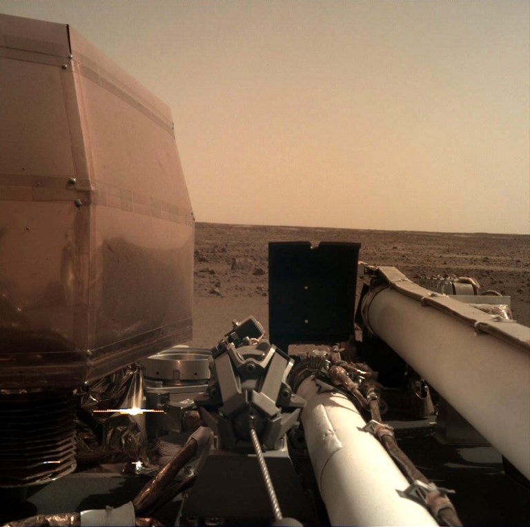 La sonde InSight a atterri sur Mars