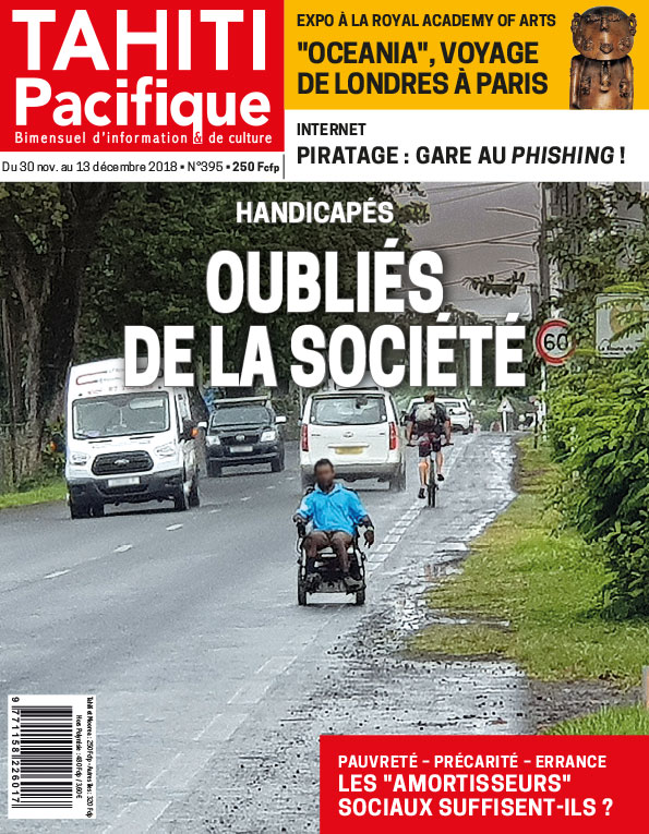 À la Une de Tahiti Pacifique, vendredi 30 novembre