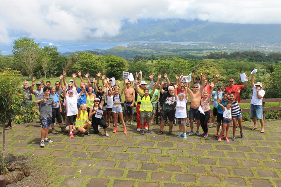 Mi-octobre, une marche pour le climat avait été organisée à Taravao.