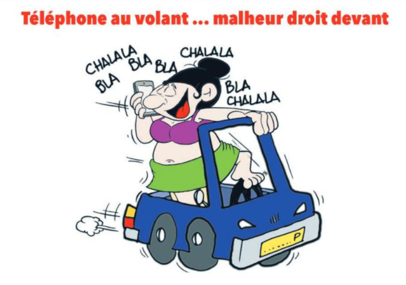 " La sécurité routière " vu par Munoz