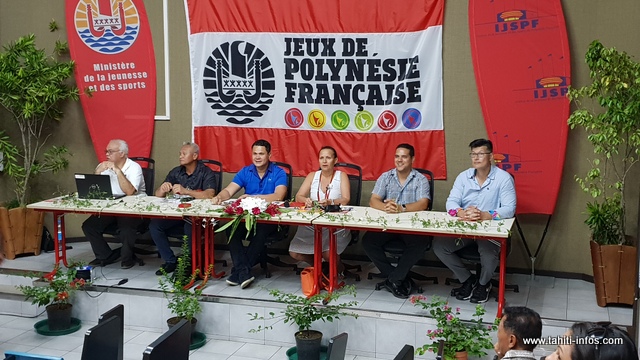 La ministre des Sports a présenté ce mardi à la presse, les jeux de Polynésie qui se tiendront du 13 au 20 décembre à Tahiti.
