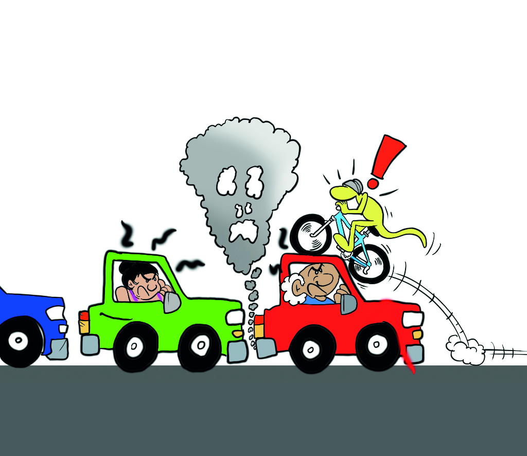 La sécurité routière, suite " vu par Munoz