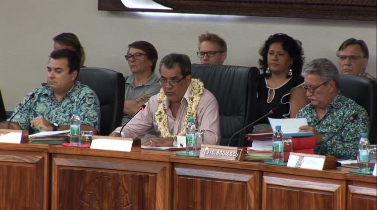 Débat sur le budget 2019 : le discours d'Edouard Fritch