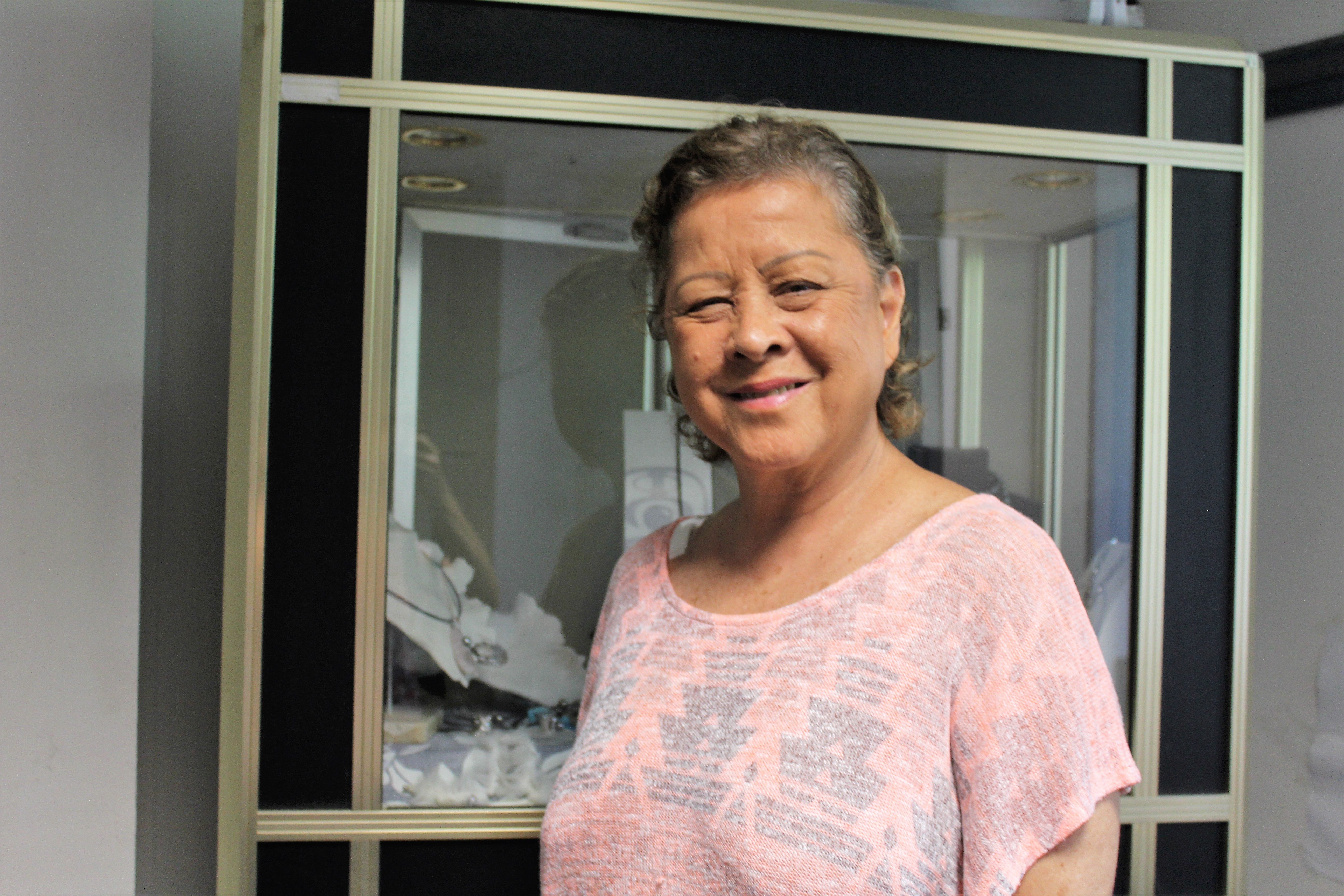 Aline ladassari est présidente de la Tahitian Pearl Association of French Polynesia.