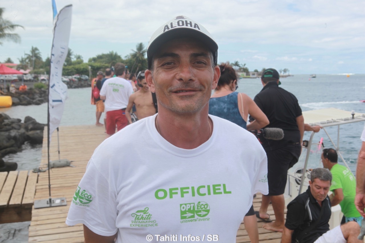 Sylvain Roux, directeur technique à la fédération tahitenne de natation