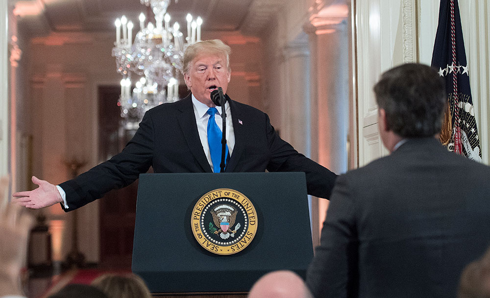 Après l'attaque de Strasbourg, Trump se dit conforté dans l'idée d'un mur frontalier