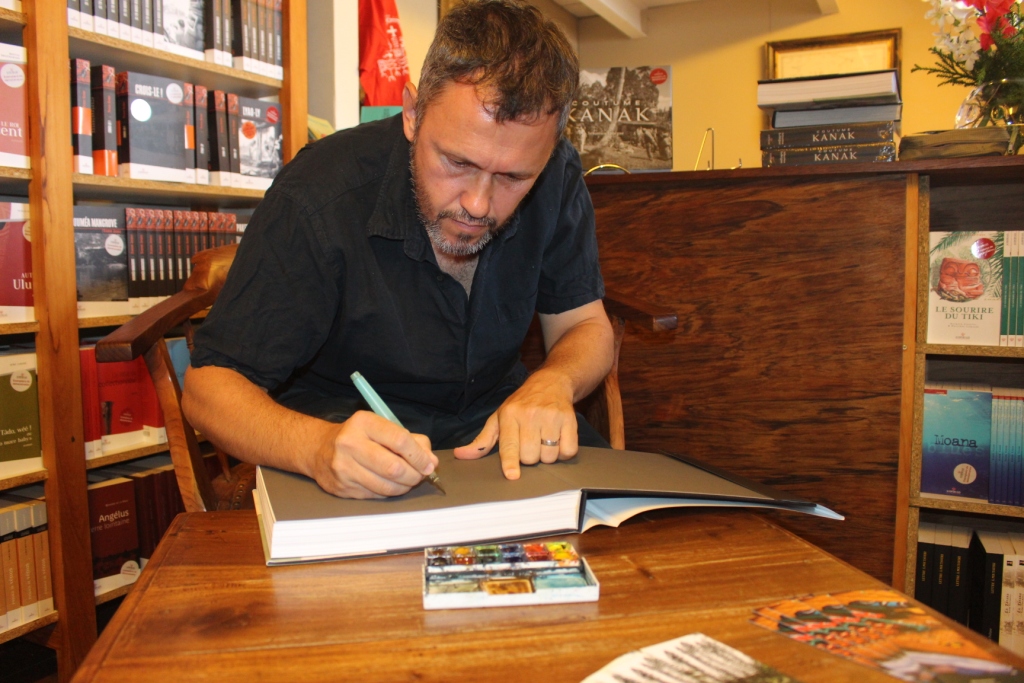 Sébastien Lebègue revient chez Au Vent des îles avec Coutume kanak