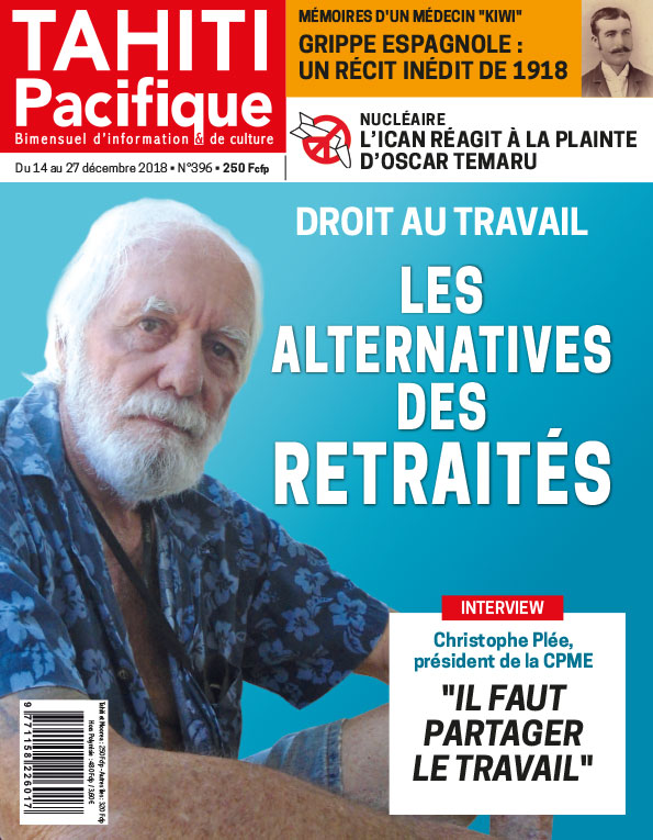 À la Une de Tahiti Pacifique, vendredi 14 décembre