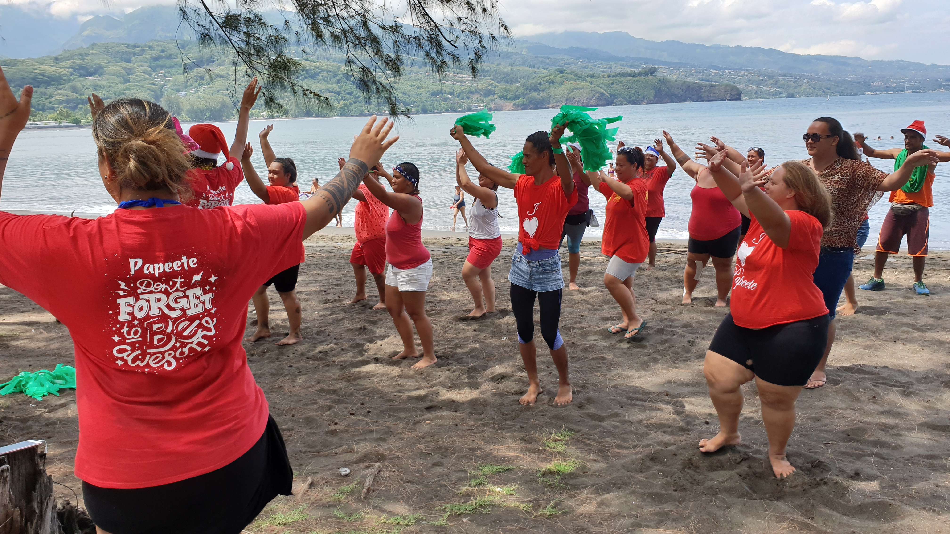 140 adultes se sont retrouvés hier à la Pointe Vénus pour les "Aroa Games".