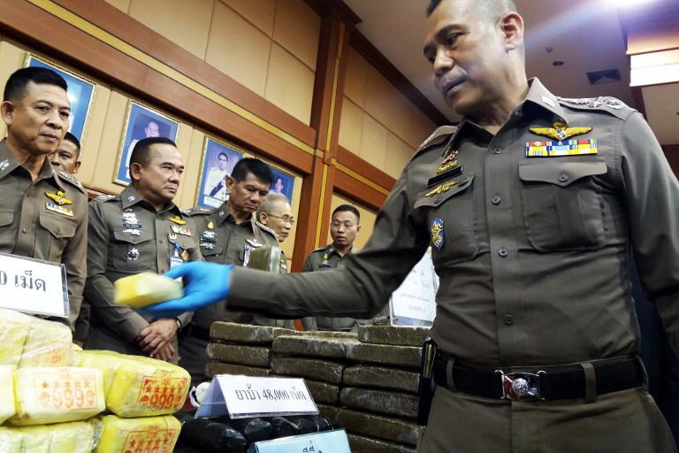 Thaïlande: saisie de plus de 18 millions de cachets de méthamphétamine