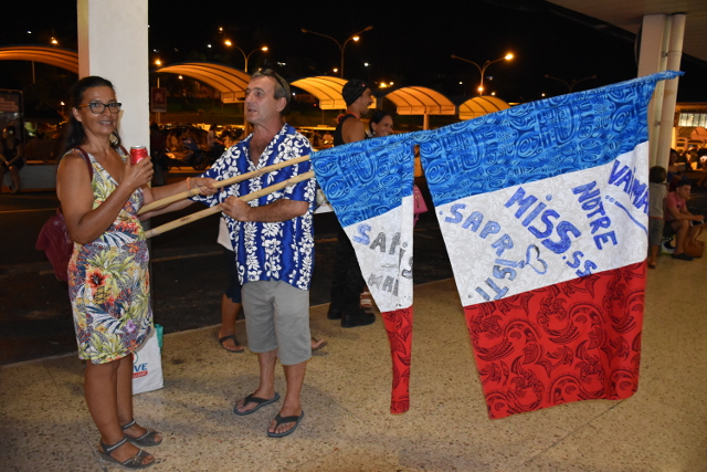 Vaimalama Chaves accueillie comme une reine 