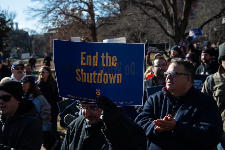"Shutdown": première paie non versée aux fonctionnaires américains