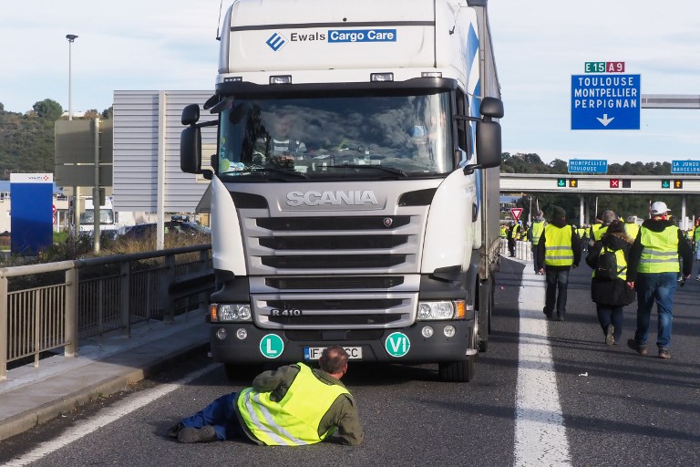 Décès d'un "gilet jaune" en Belgique: le chauffeur suspecté relâché