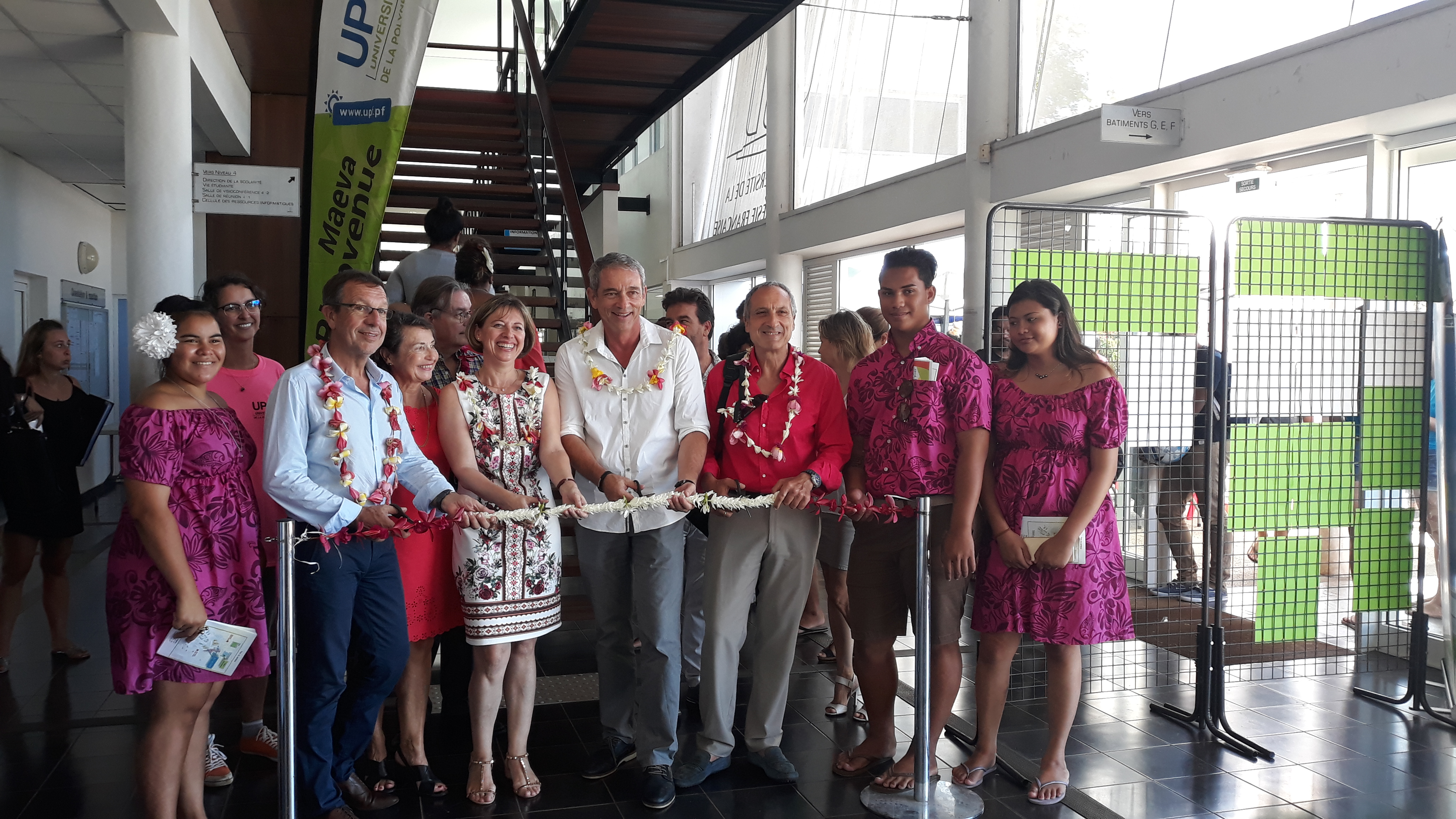 L'inauguration a eu lieu ce matin. Crédit Communication UPF.