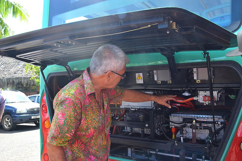 Les batteries de ce bus peuvent fournir suffisamment d’énergie pour effectuer une distance d’au moins 200 kilomètres en milieu urbain.