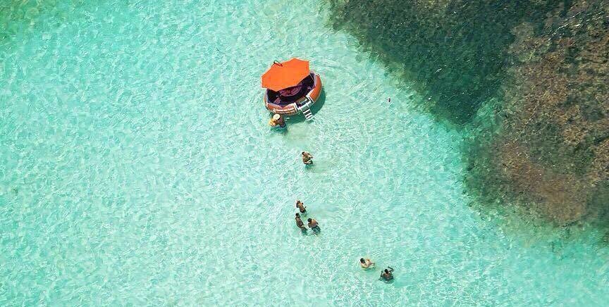 Donuts Boat : voir le lagon autrement
