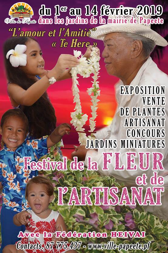 Papeete : la fleur et l'artisanat à l'honneur à partir de vendredi