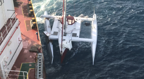 Un skipper secouru au large du Chili avec l'aide du JRCC Tahiti